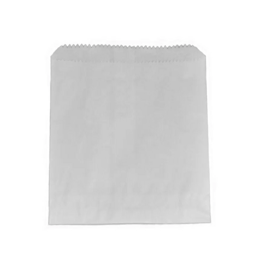 1 Square White Paper Bag