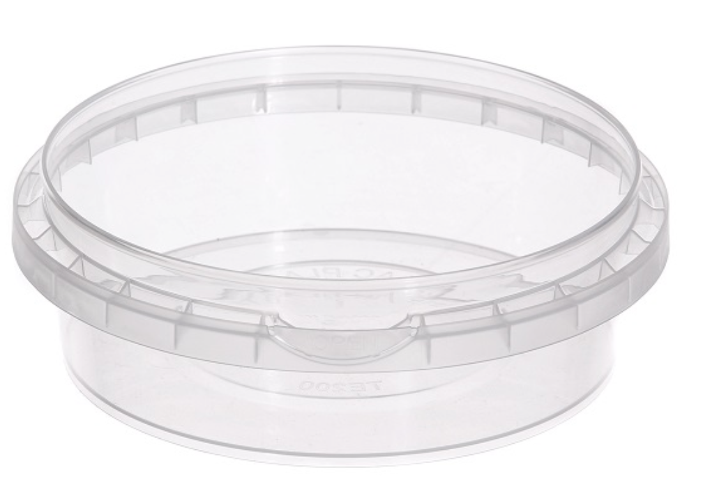 Genfac 200ml Tamper Evident Container (118mm)