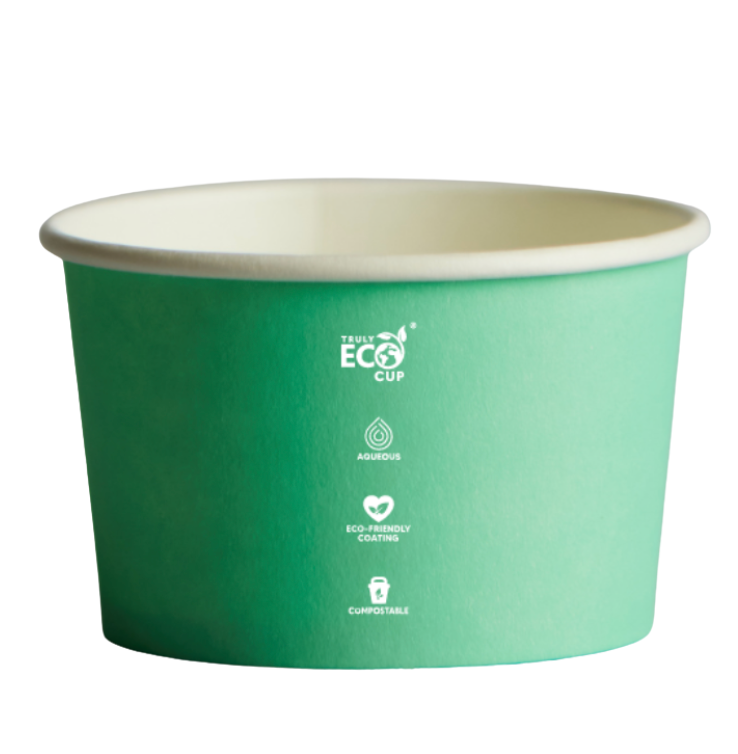 3oz Mixed Pastel Colour Ice Cream Cup Carton/1000