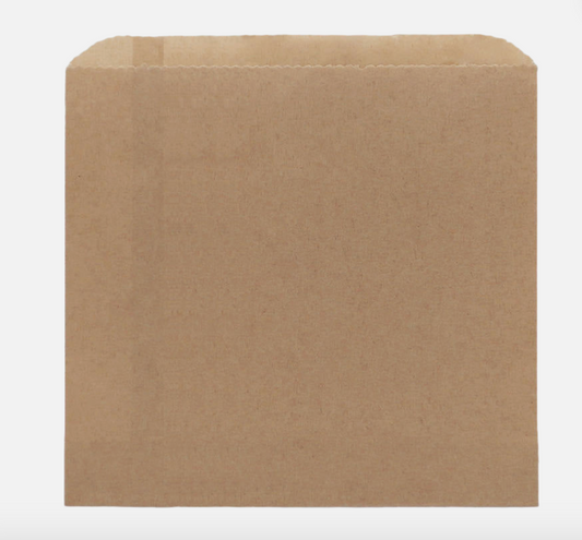 3 Square Brown Paper Bag Pack/500