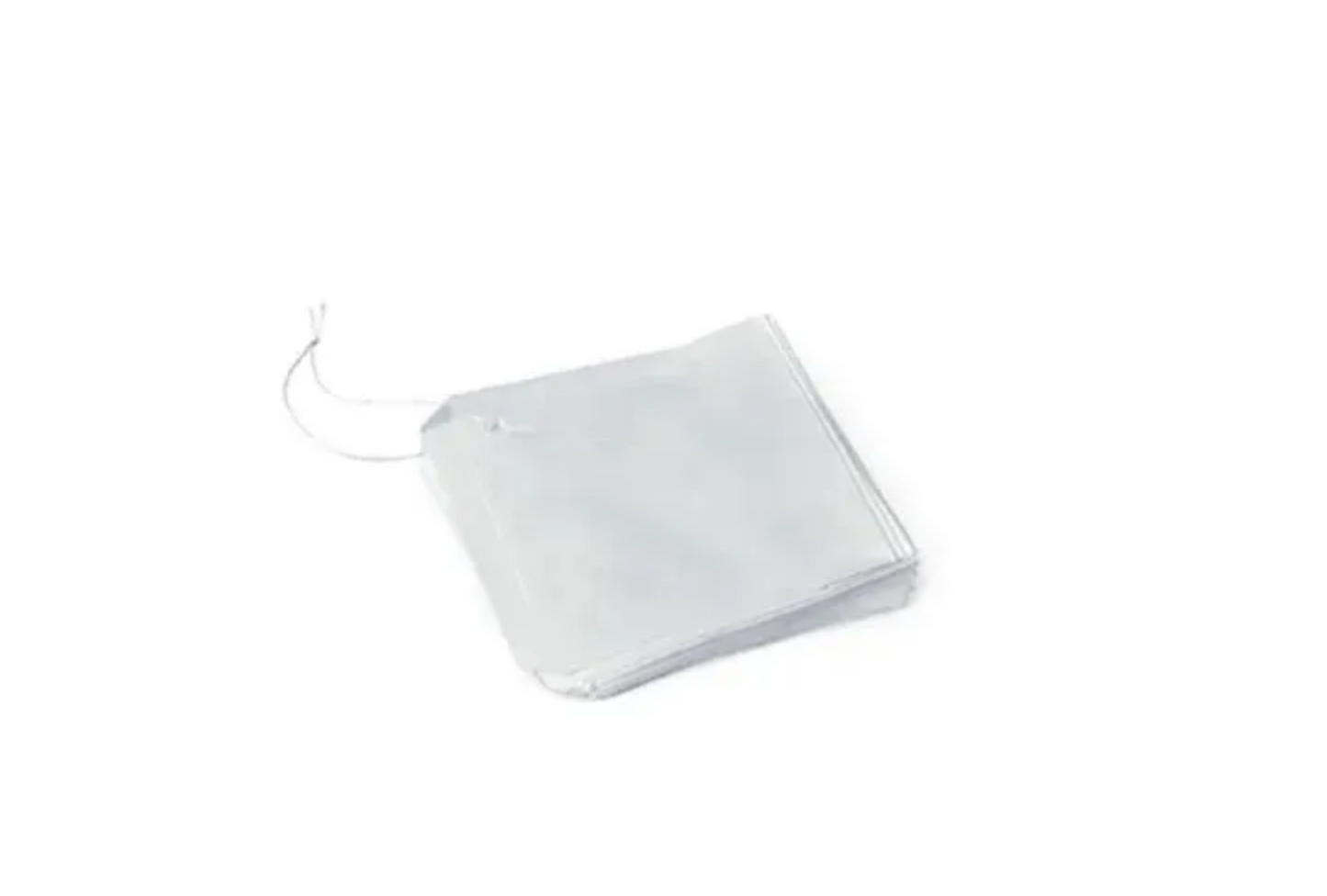 4 Square White Paper Bag