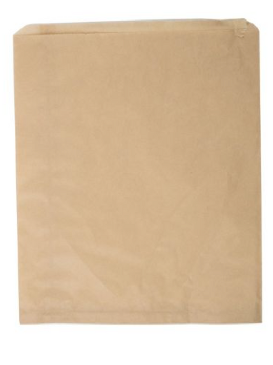 4 Long Brown Paper Bag 240mm x 290mm Pack/500