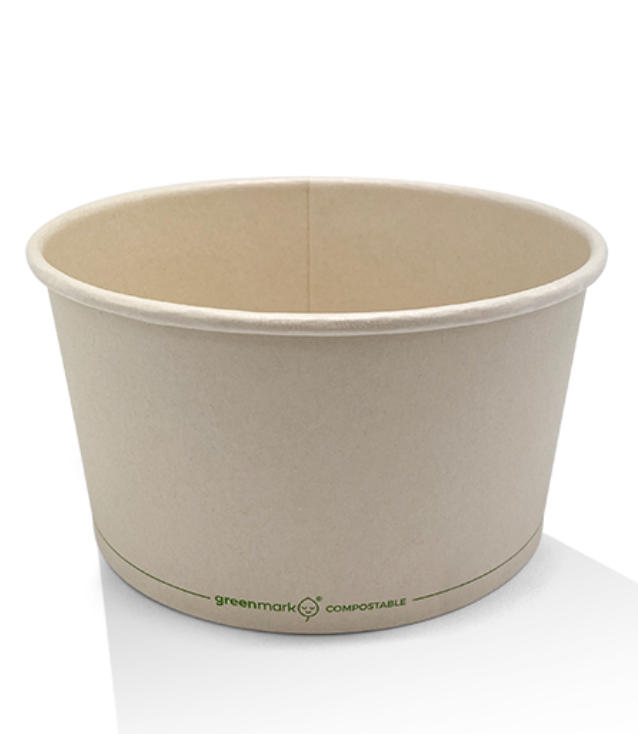4oz BIOPBS Coated Ice-Cream Cup (Carton of 1000)