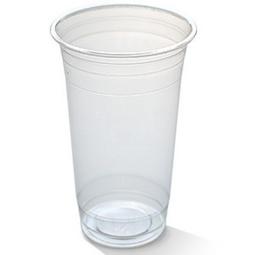 600ml Clear PLA Cold Cup (Carton of 1000)