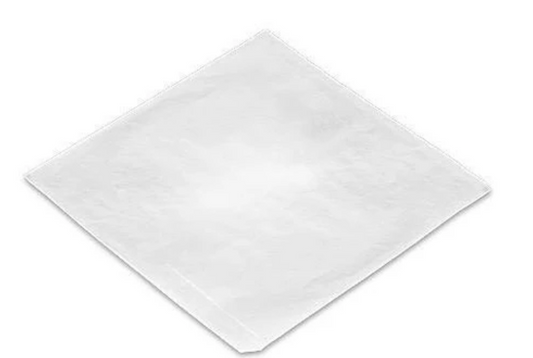6 Long White Paper Bag