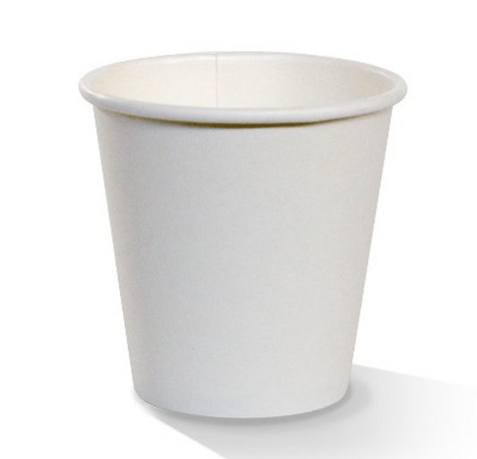 8oz Coffee Cups White