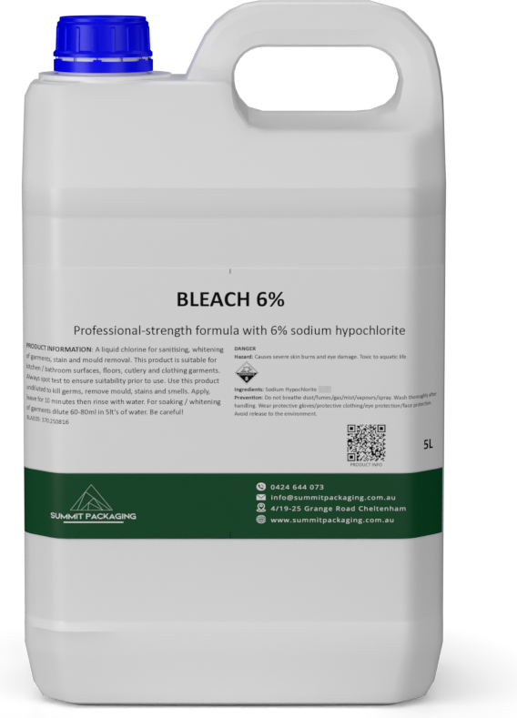 5L Bleach 6%