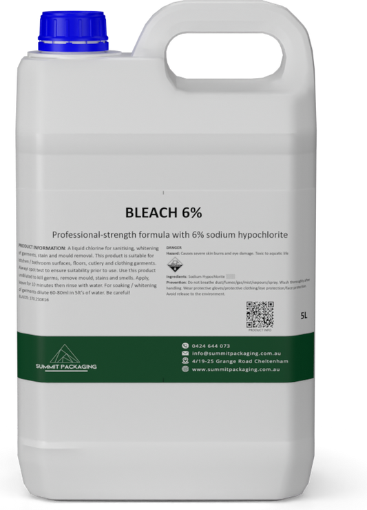 5L Bleach 6%