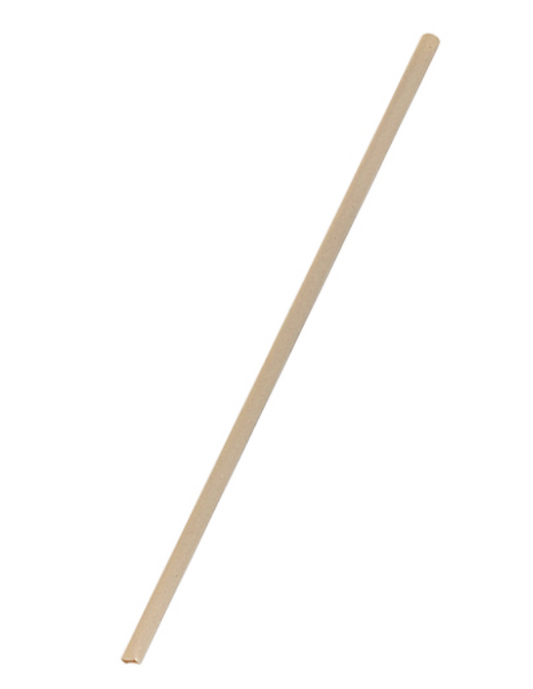 Bamboo Fibre Straw Slant Cut Regular Bamboo Straw (Carton of 5000)