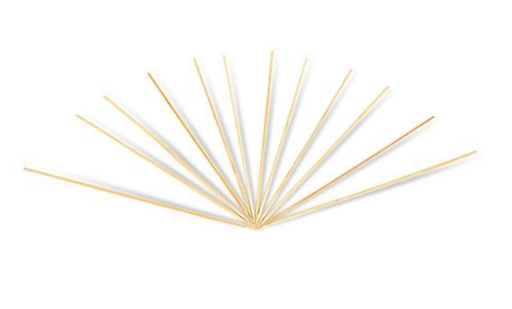 Bamboo Round Skewers (Carton of 5000)