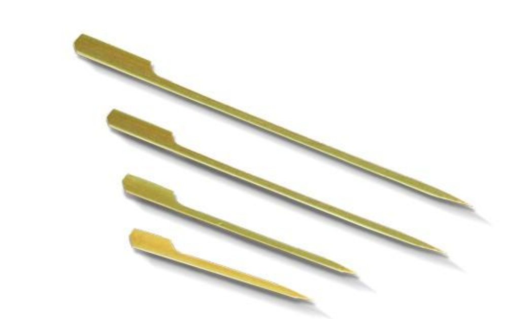 180mm Boat Oar Skewer Bamboo (Pack of 100)
