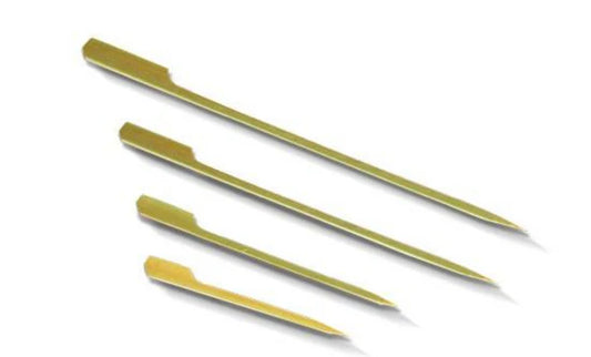 180mm Boat Oar Skewer Bamboo Pack/100