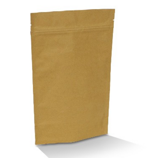 Coffee Pouch Kraft Brown 500g (Carton of 500)