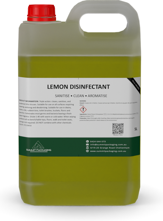 5L Lemon Disinfectant