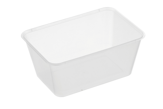 Genfac Freezer Grade G1000ml Rectangular Container Natural