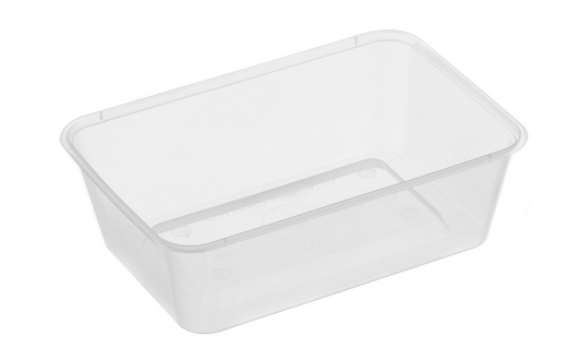 Genfac G700ml Rectangular Container Natural