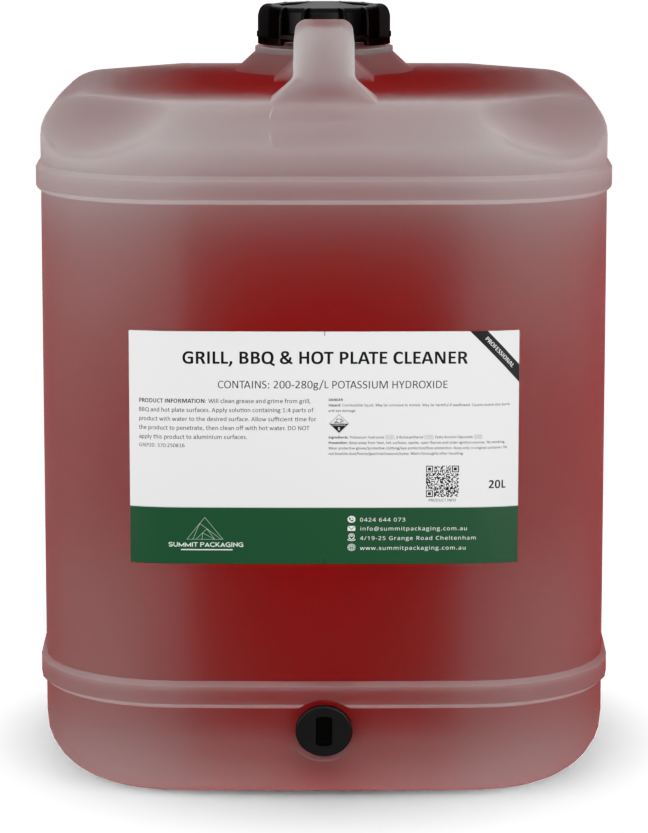 20L Grill, BBQ & Hot Plate Cleaner