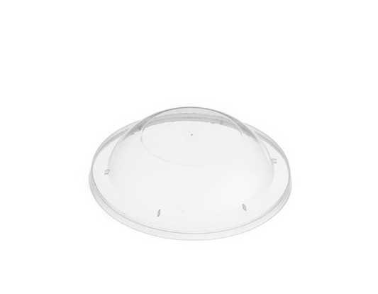 Genfac 120mm Dome Round Lid Natural