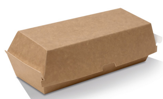 Hot Dog Box Kraft Board (Carton of 400)