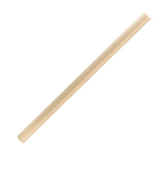 Jumbo Paper Straw Kraft Brown (Carton of 2500)