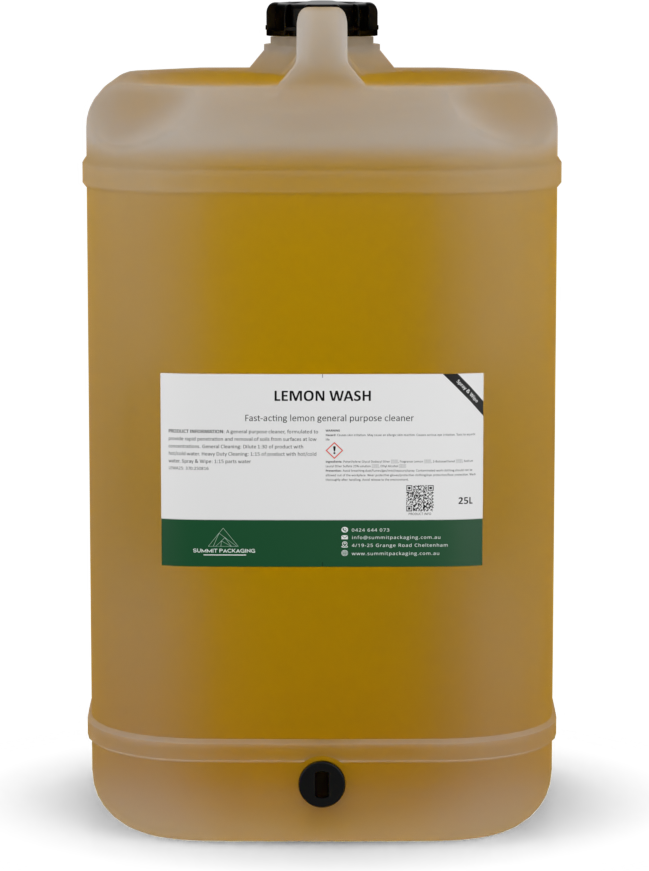 25L Lemon Wash All Purpose Cleaner