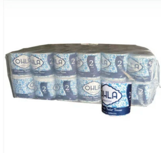 OHLA Toilet Paper 2ply (Pack of 48)