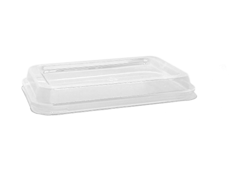 PET Lid for 10oz Sugarcane Tray (Carton of 1000)