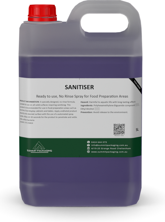 5L Food Sansitiser