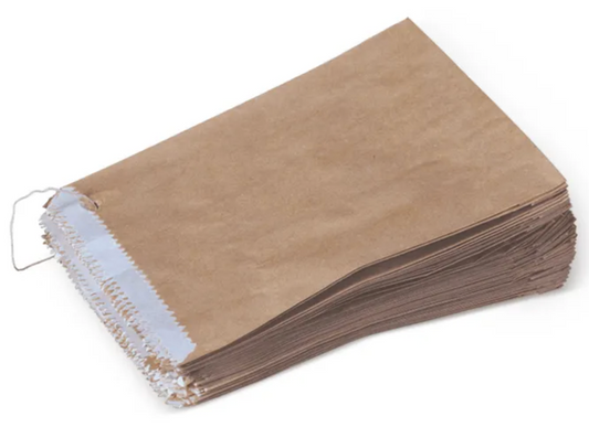 1/2 Long GPL Brown Paper Bags Pack/500