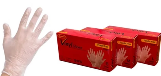 Vinyl Gloves XL Powder Free Carton/1000