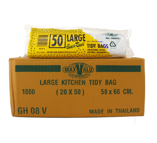 Easy Tear Bin Liners 36L Carton/1000