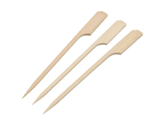 Bamboo Gun Skewers 7” / 18cm Pack/100