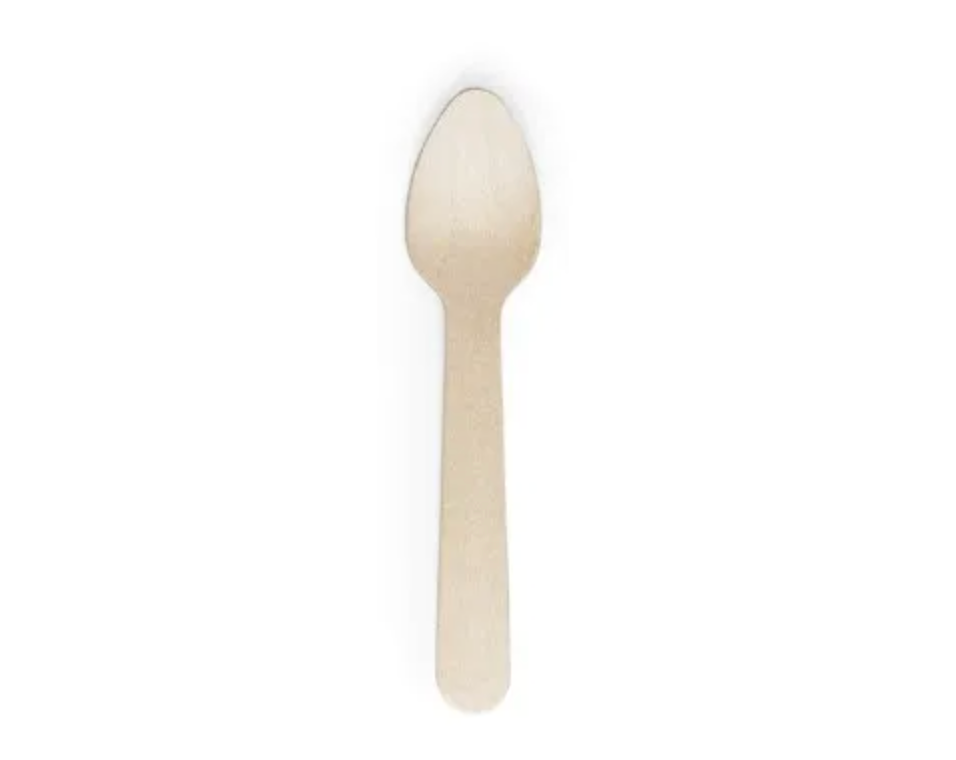 Wooden Teaspoon 110mm Carton/1000