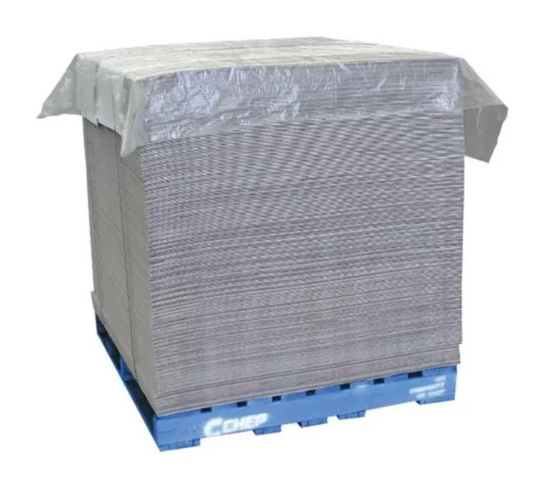 Pallet Cover Natural 1500 x 1500mm (40um) 250 Sheets per Roll
