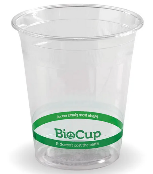 BioPak 200ml Clear BioCups Carton/2000