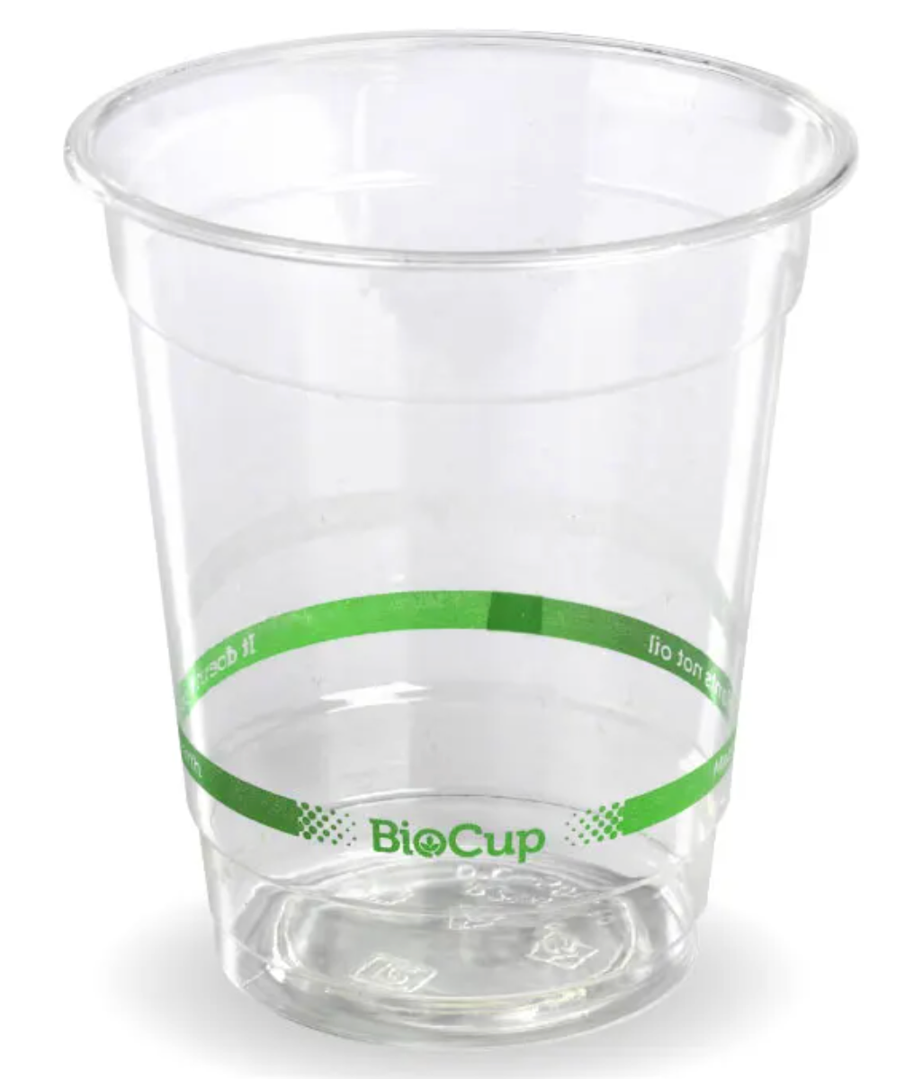 BioPak 250ml Clear BioCups Carton/2000