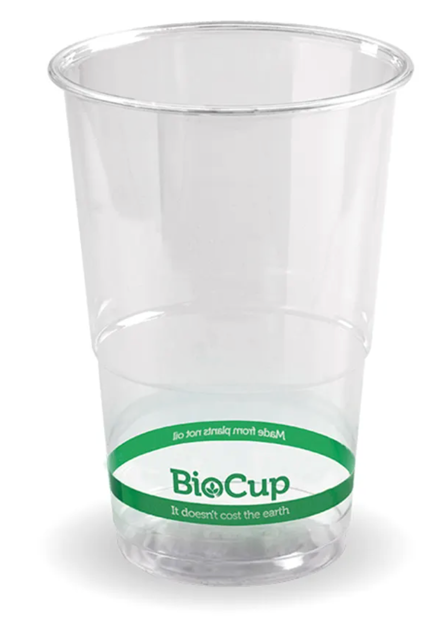 BioPak 280ml Clear BioCups Carton/2000