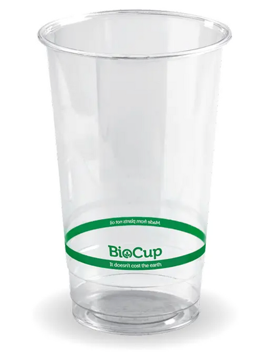 BioPak 700ml Clear BioCups Carton/1000