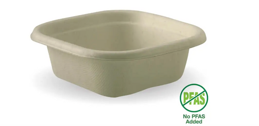 280ml Natural Plant Fibre Takeaway Base Carton/600
