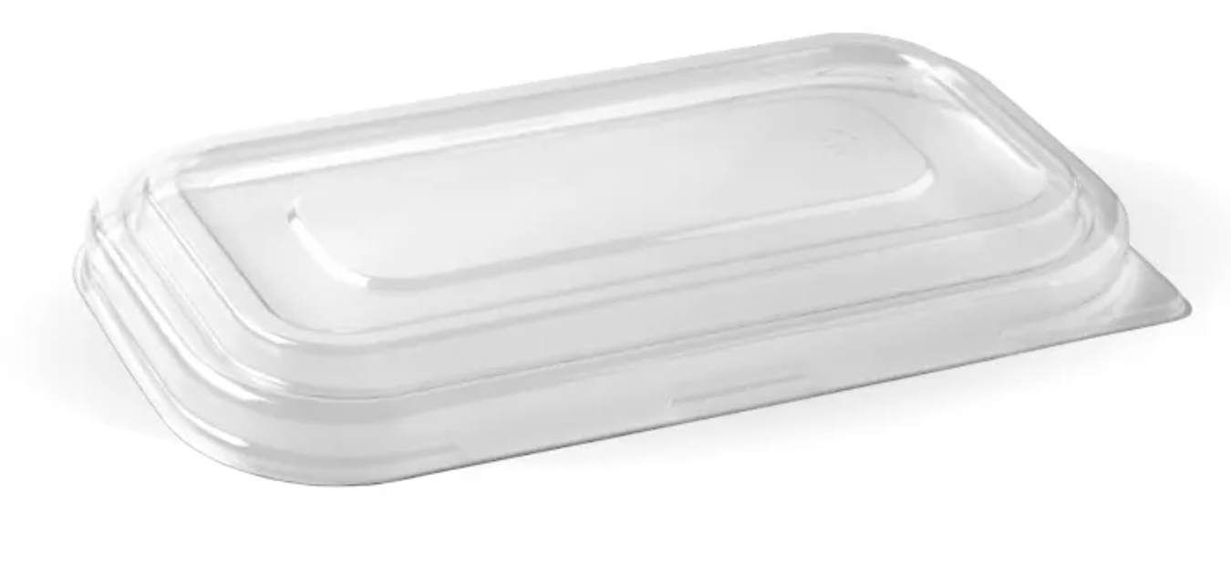750 & 1000ml Clear RPET Takeaway Lid Carton/500