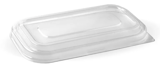 750 & 1000ml Clear RPET Takeaway Lid Carton/500