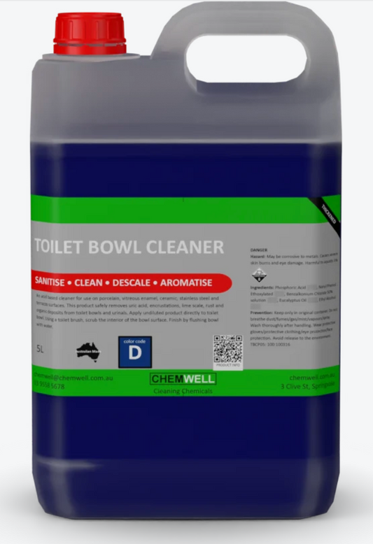 5 Litre Toilet Bowl Cleaner 12%