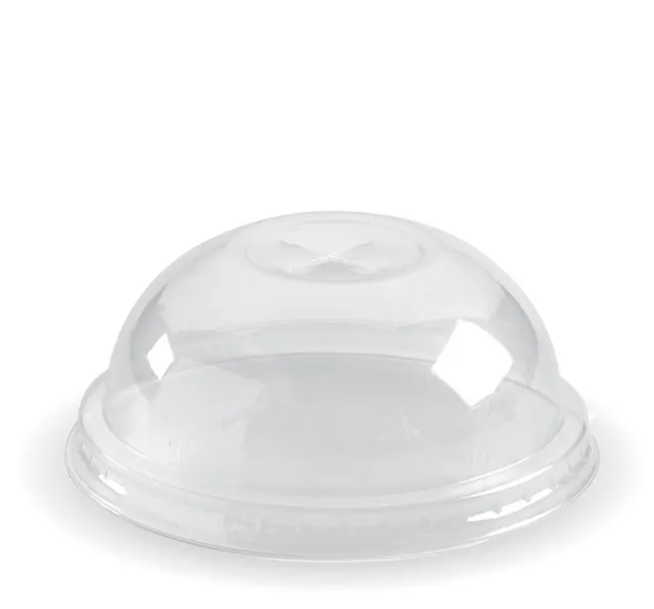 60–280ml Dome Clear BioCup Lid Carton/1000