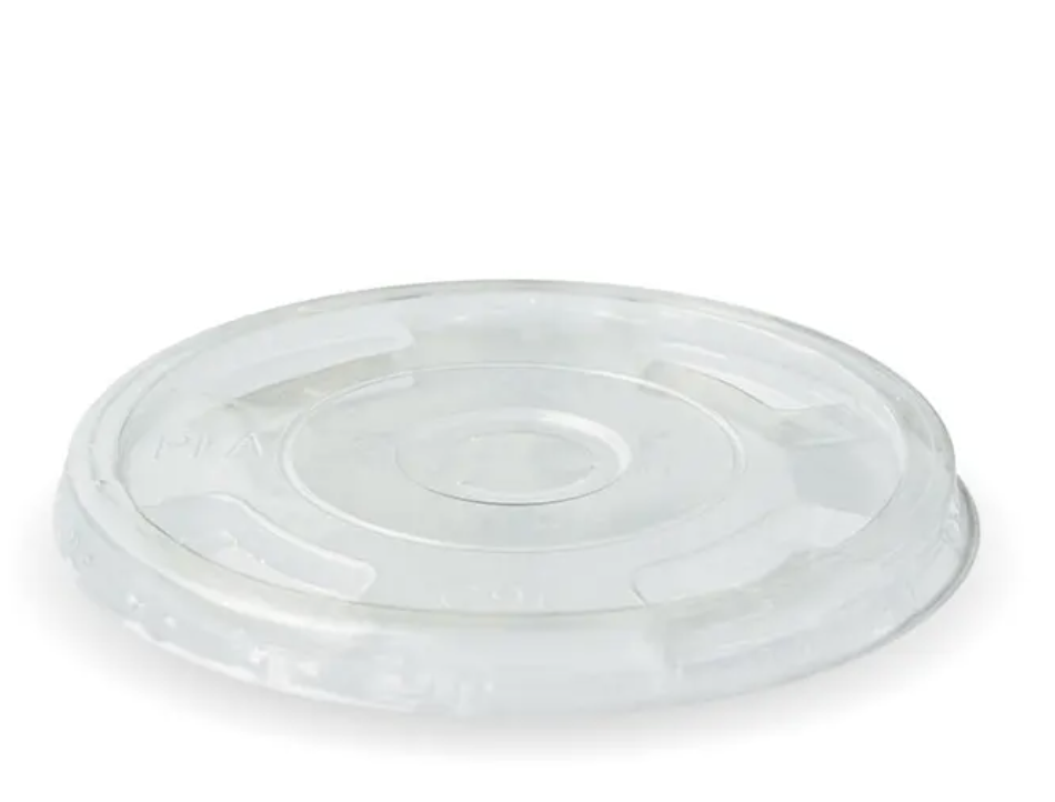 300–700ml Flat Clear BioCup Lid Carton/1000