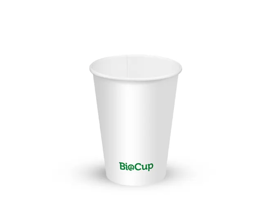 200ml / 6oz (73mm) White Cold Paper Water BioCup Carton/1000