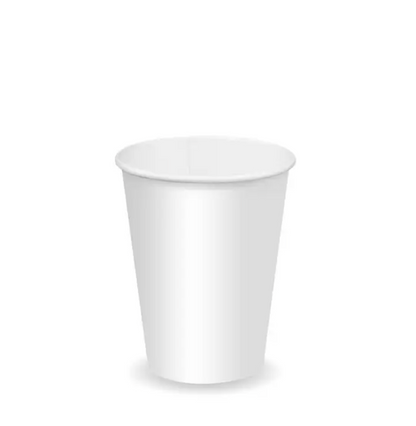 390ml / 12oz (90mm) White Cold Paper BioCup Carton/1000