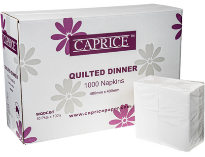 Quilted Dinner Napkins GT 1/8 Fold Carton/1000