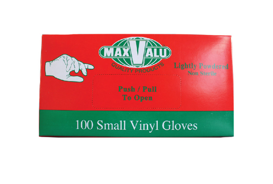 Small Vinyl Gloves (Carton of 100)