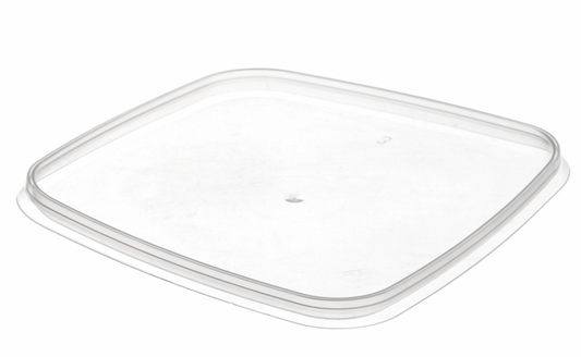 Genfac Tamper Evident Lid Square 128mm
