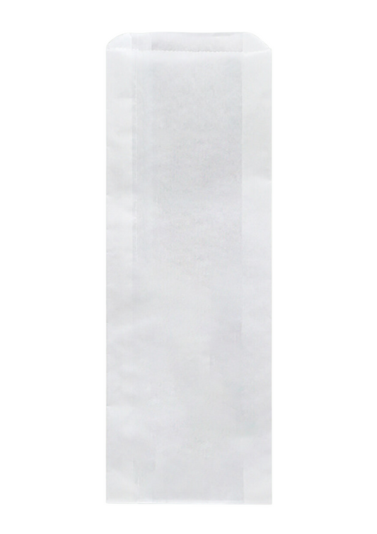 Souvlaki Bag Plain GPL White (Carton of 500)